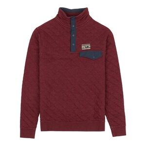Maroon quilted Men’s Patagonia Pullover
